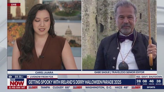 Getting spooky with Ireland's Derry Halloween Parade