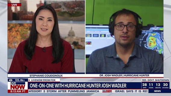 Hurricane Hunter on conditions in eye of Cat. 5 Melissa