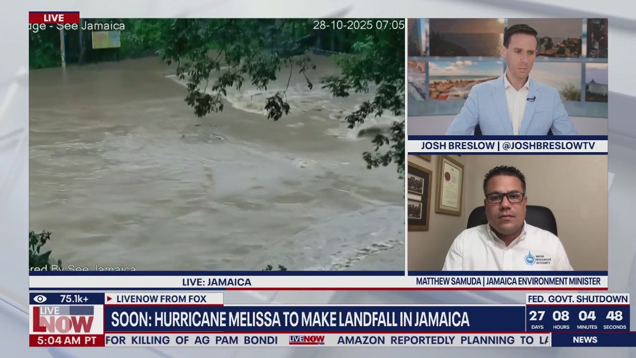Hurricane Melissa: Jamaican minister on impacts