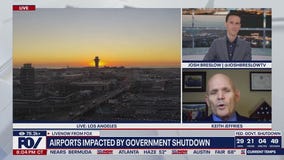 Airports impacted by continuing government shutdown