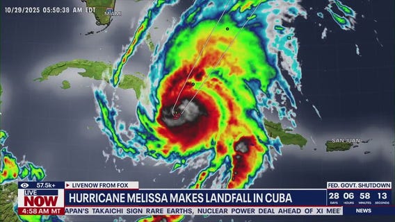 Hurricane Melissa makes landall in Cuba