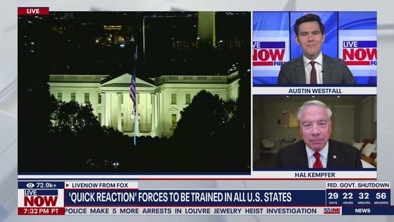 'Quick reaction' forces to be trained across the U.S.