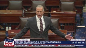 Sen. Thune delivers fiery speech on shutdown