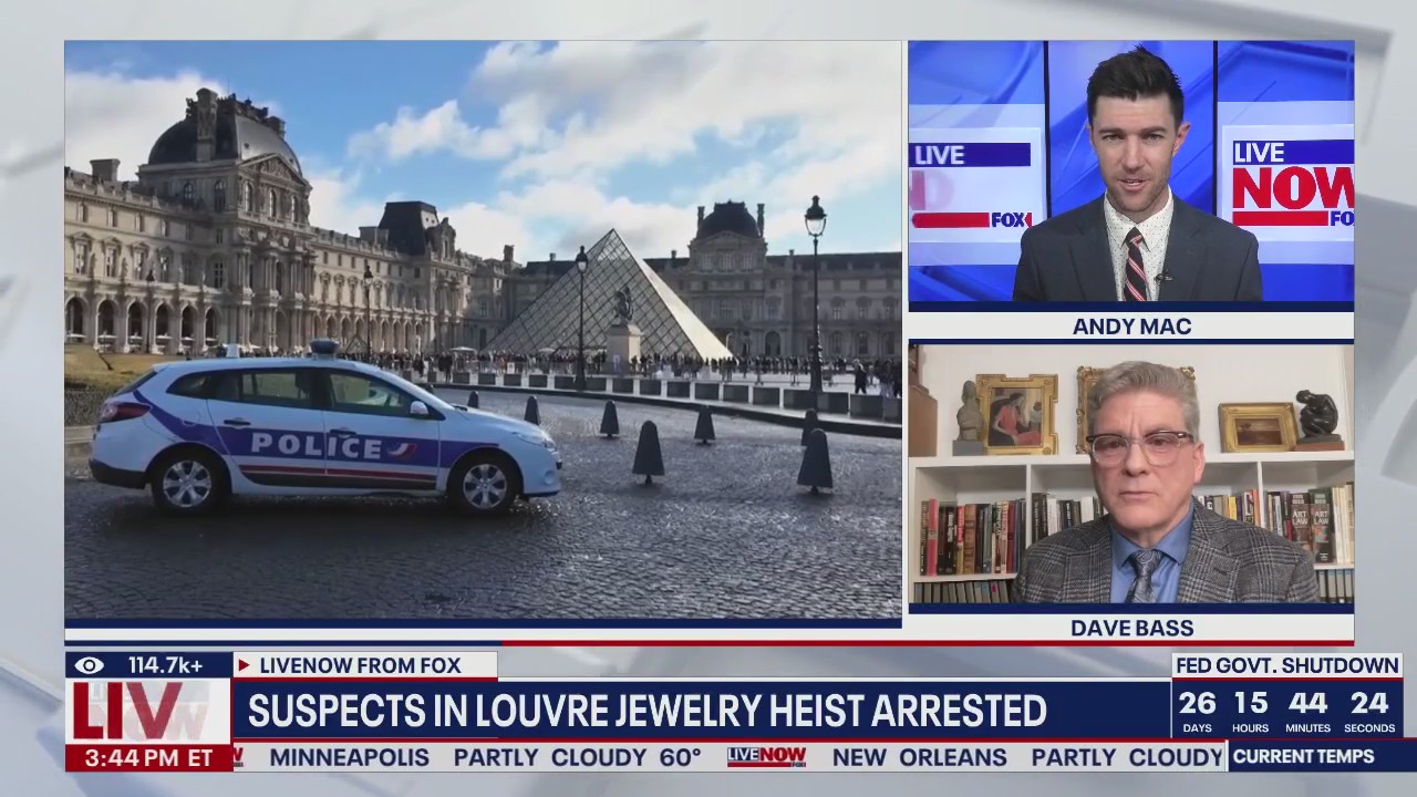 Suspects in Louvre jewelry heist arrested