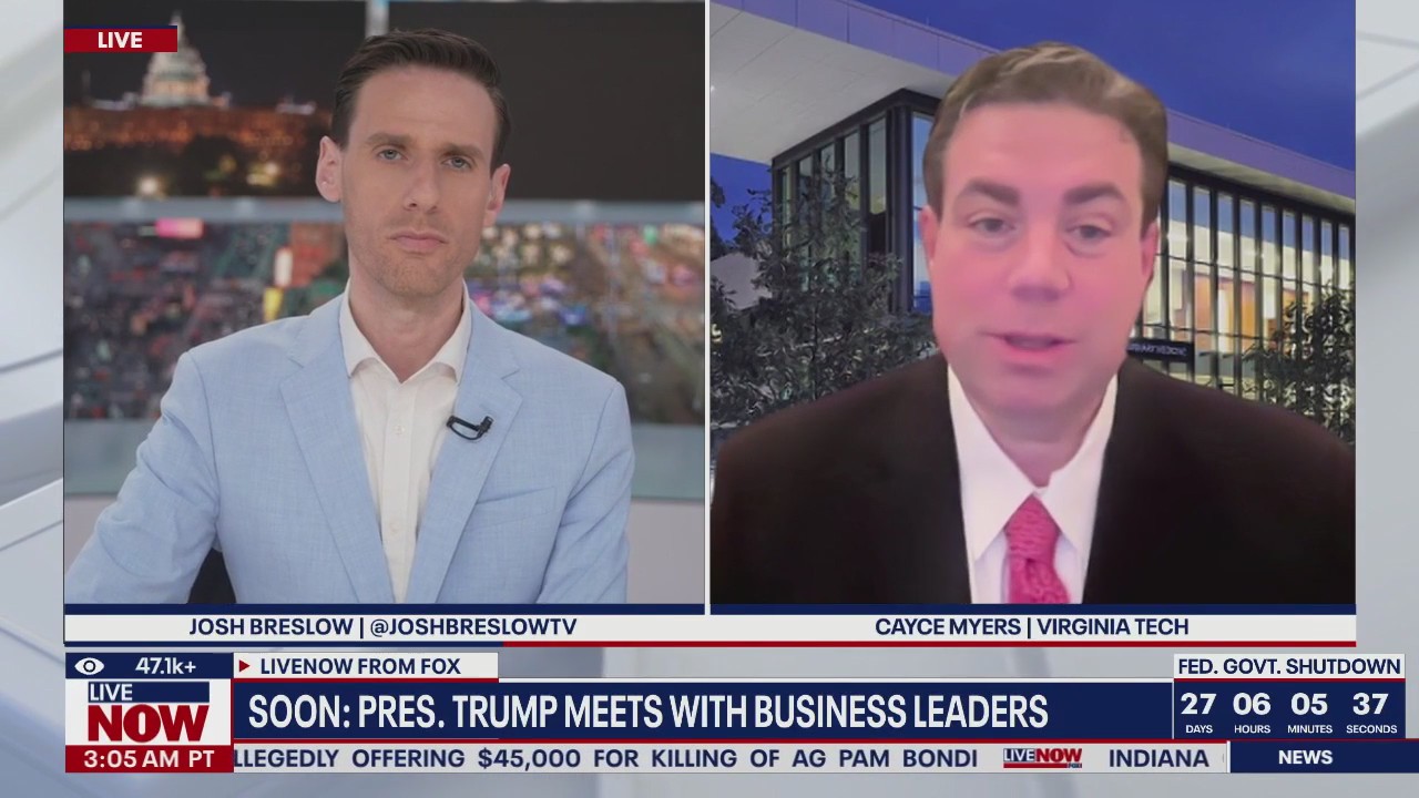 Trump meets with business leaders in Japan