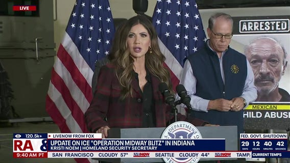 Sec. Noem discusses results of "Operation Midway Blitz"