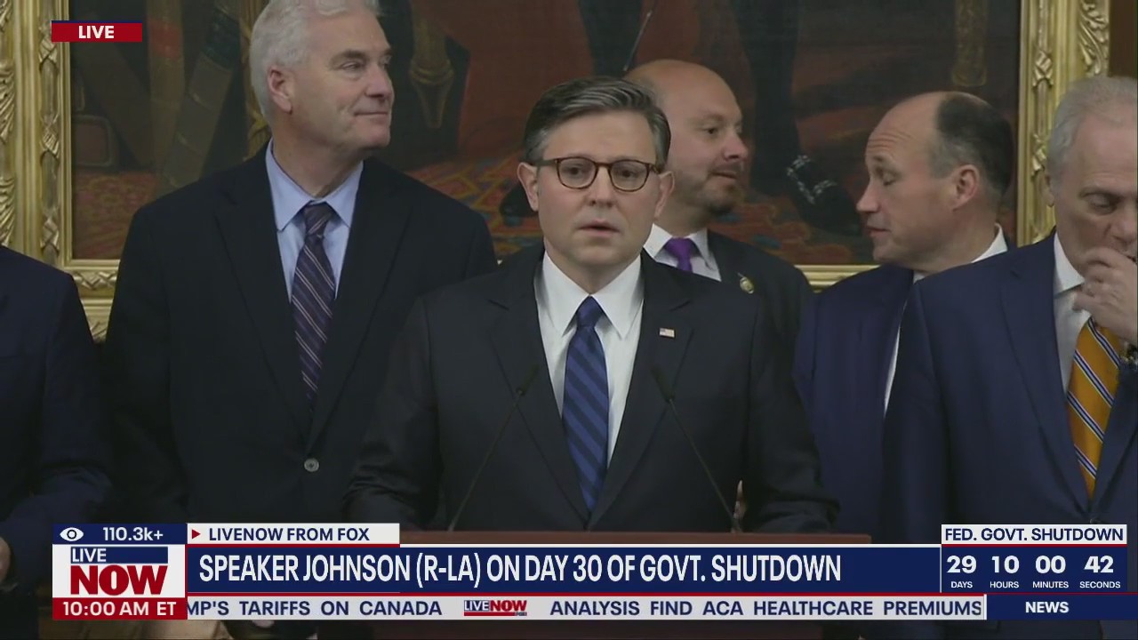 GOP leaders on shutdown day 30