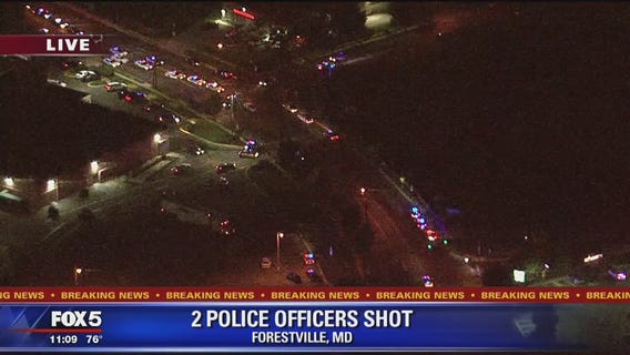 2 officers shot in Prince George's County, police say