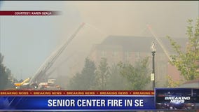 Senior center fire in Southeast DC
