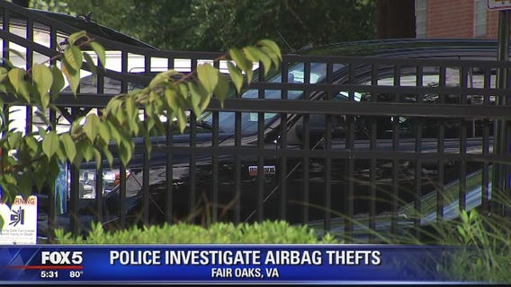 Fairfax County thieves targeting Honda airbags