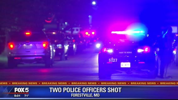 2 Prince George's County officers stable after being shot in line of duty, police say