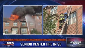 4 hospitalized after fire at Southeast DC senior housing apartment building