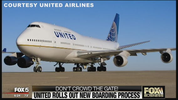 Business Beat: United Airlines rolls out new boarding process