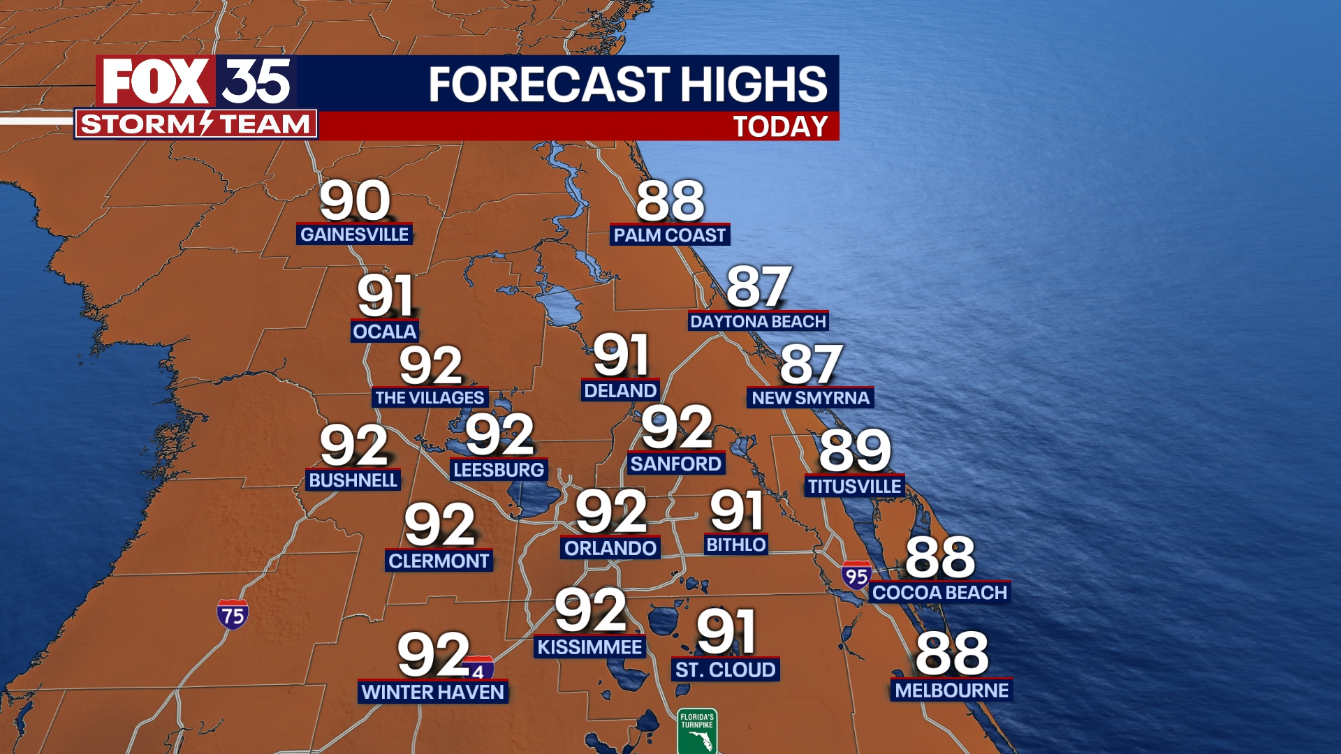 Orlando Weather Forecast: September 5, 2023