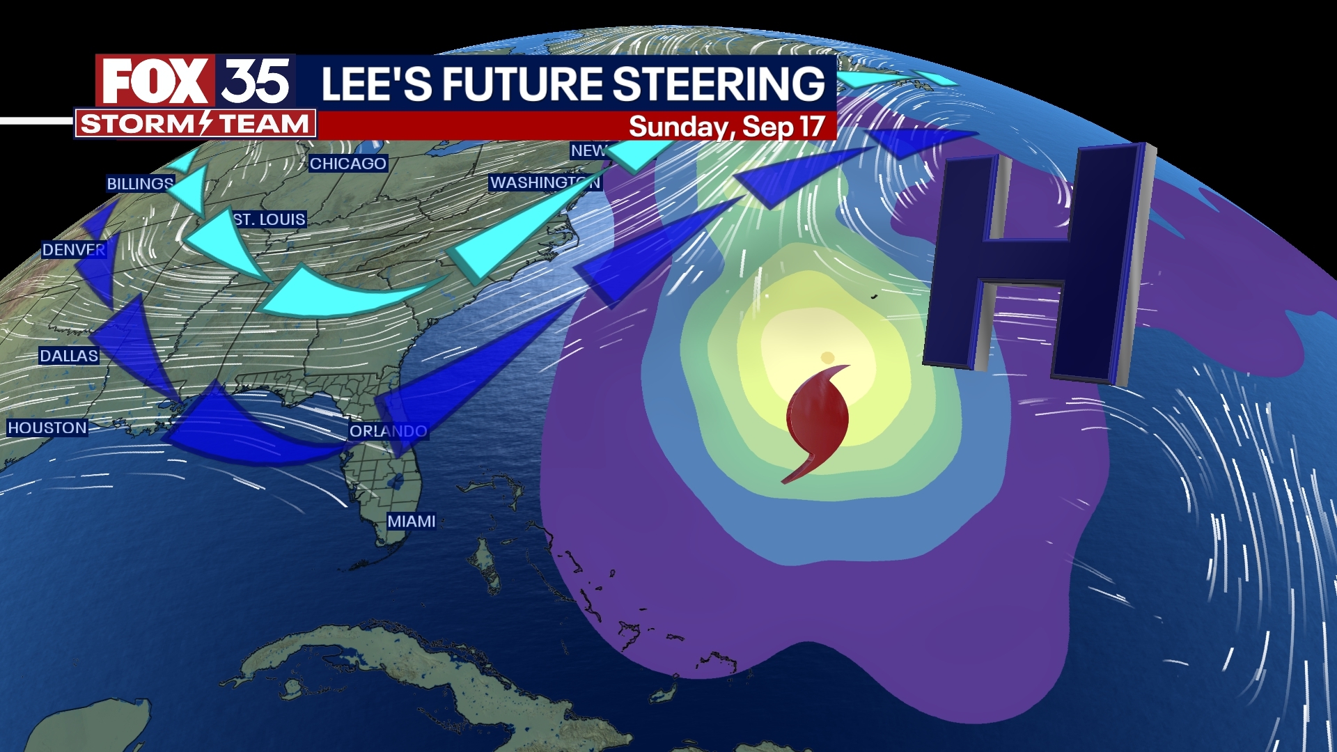 Hurricane Lee to become major Cat. 4 storm