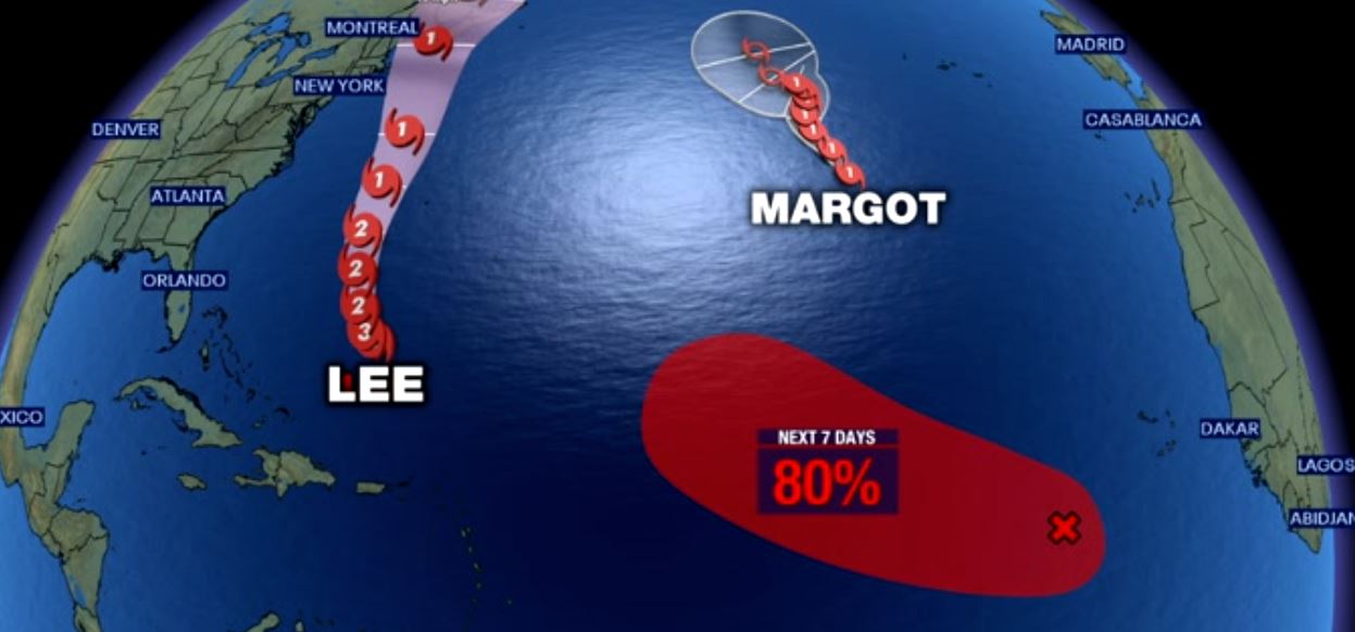 Tracking the Tropics: 3 storms brewing