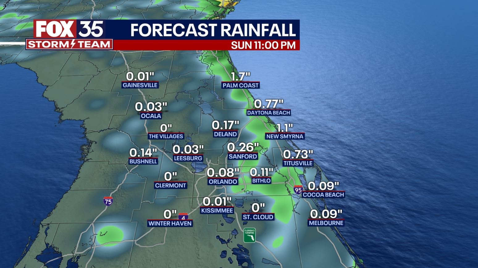 Orlando Weather Forecast: September 17, 2023