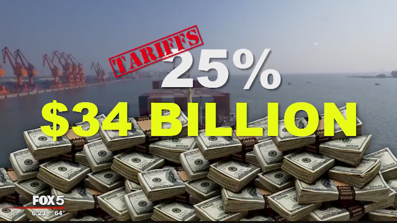 China and US battle over tariffs