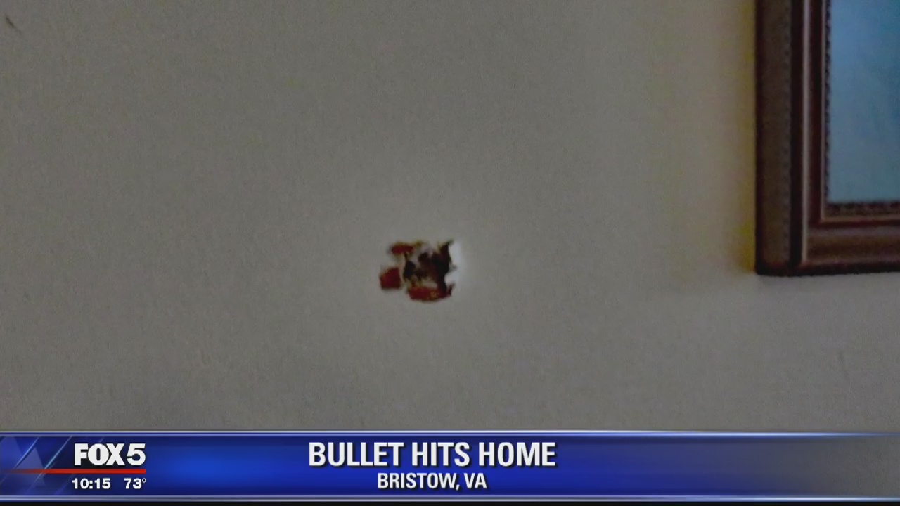 Family surprised by .223 caliber bullet fired into Prince William County home