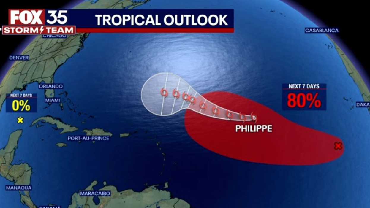 Tracking 2 tropical systems in Atlantic