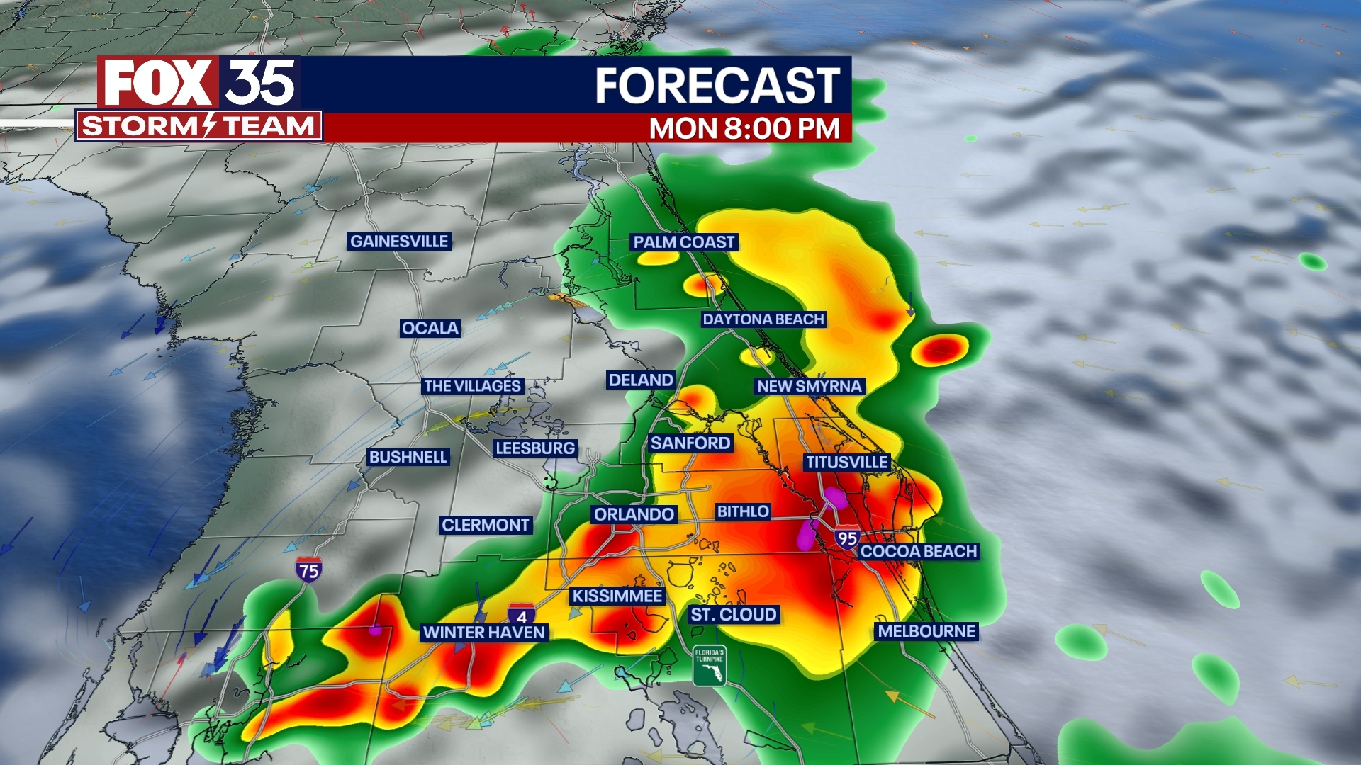 Orlando Weather Forecast: September 25, 2023