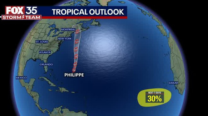 Tracking the Tropics: Latest on Philippe | FOX 35 Orlando