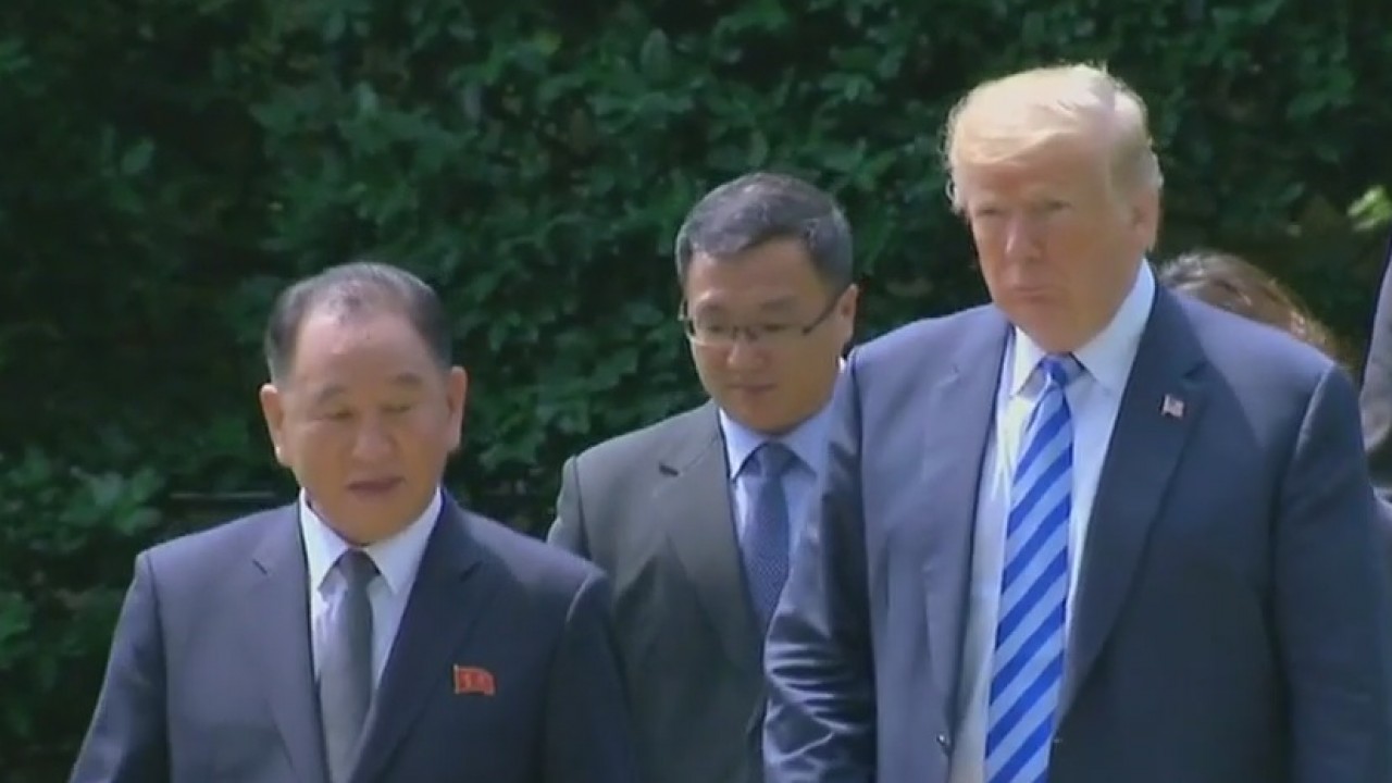 Trump meets N. Korean official