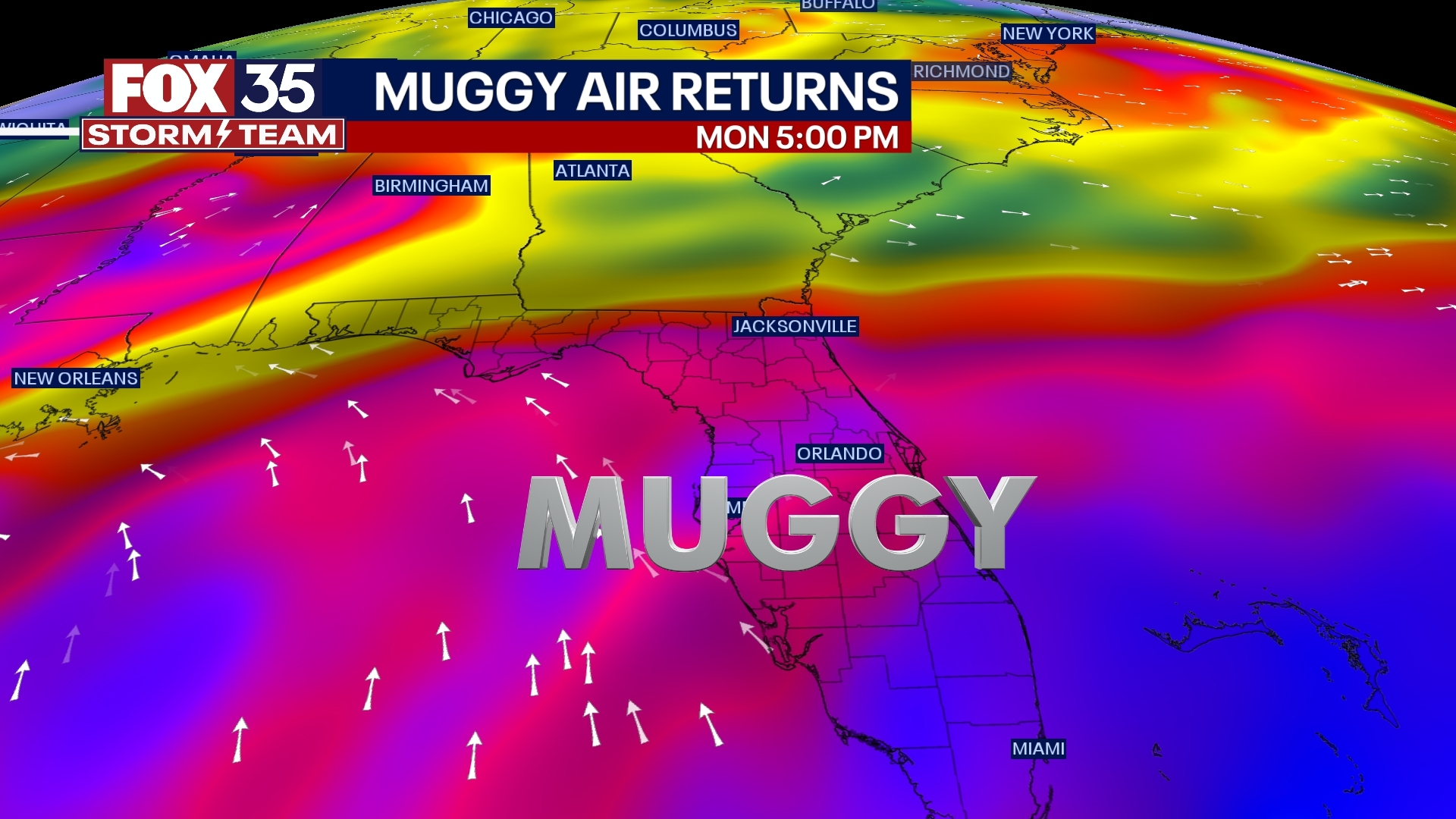 Orlando Weather Forecast: Return of moisture