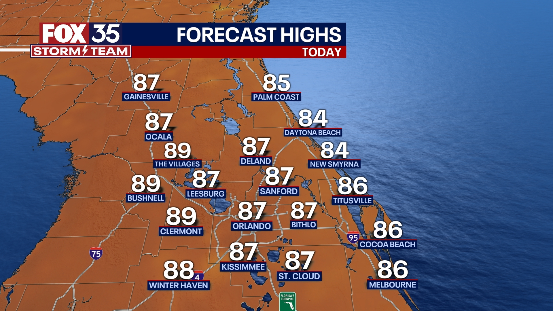 Orlando Weather Forecast: October 5, 2023