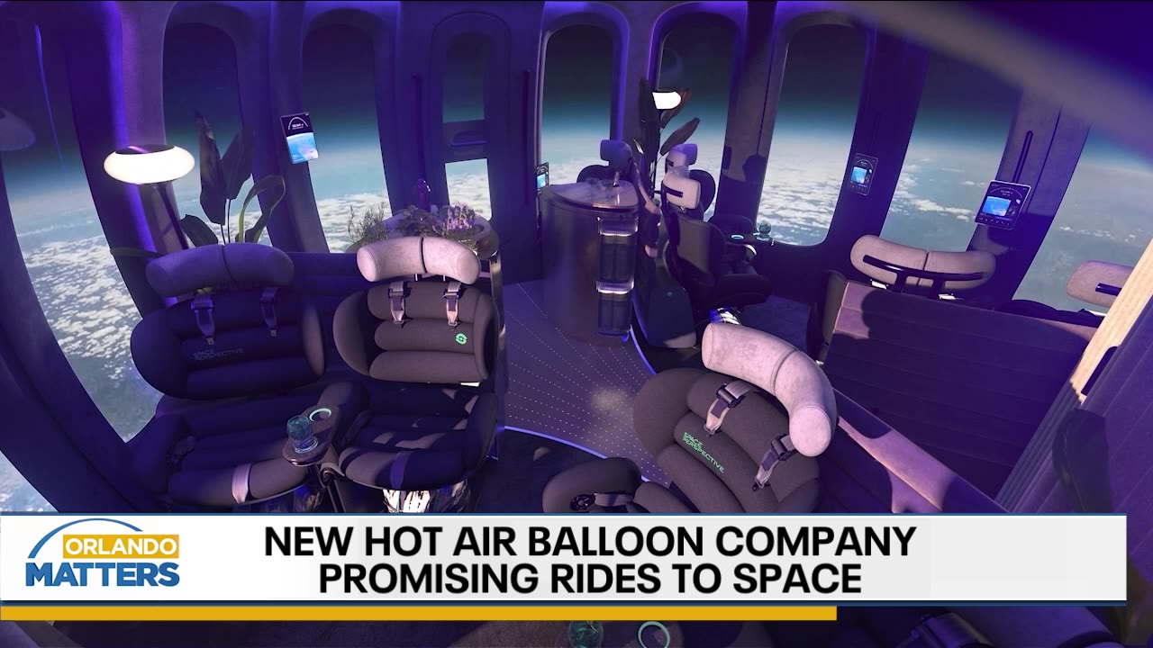 Space travel? A look inside the futuristic capsules