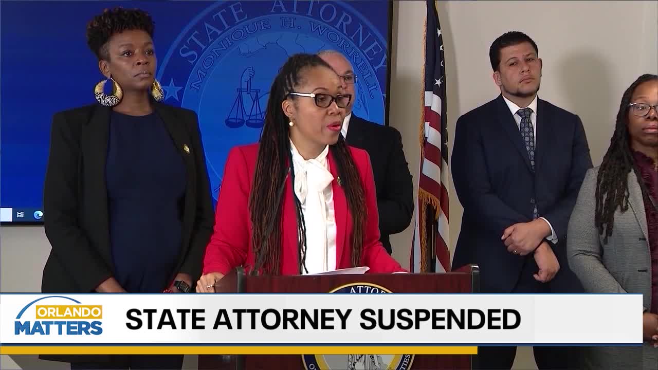 State Attorney Monique Worrell suspended. What's next?