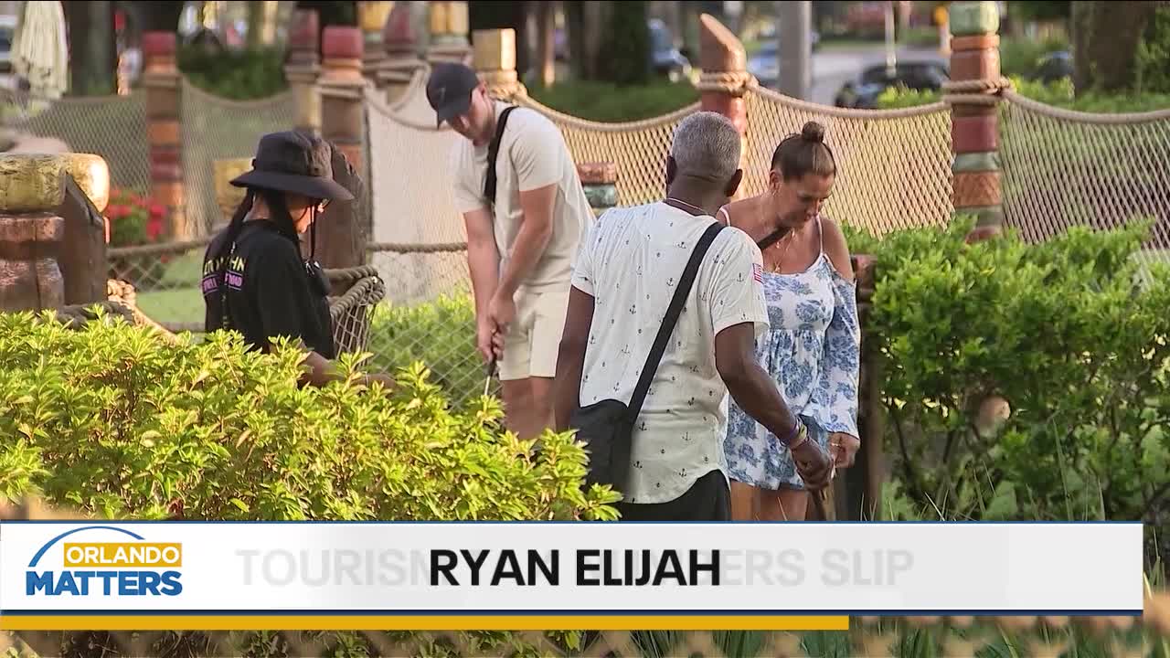 Fewer visitors to Orlando - How come?