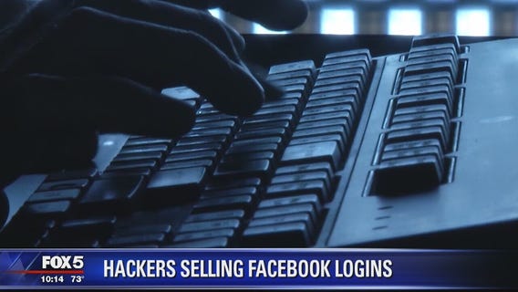Hackers selling Facebook logins on dark web