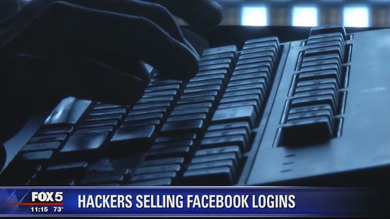 Facebook logins for sale on dark web