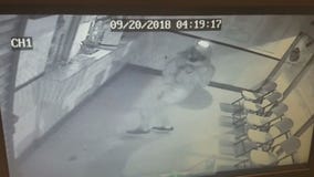 ?Bad Luck Bandit? tries to throw object through bulletproof glass, hits himself in head instead