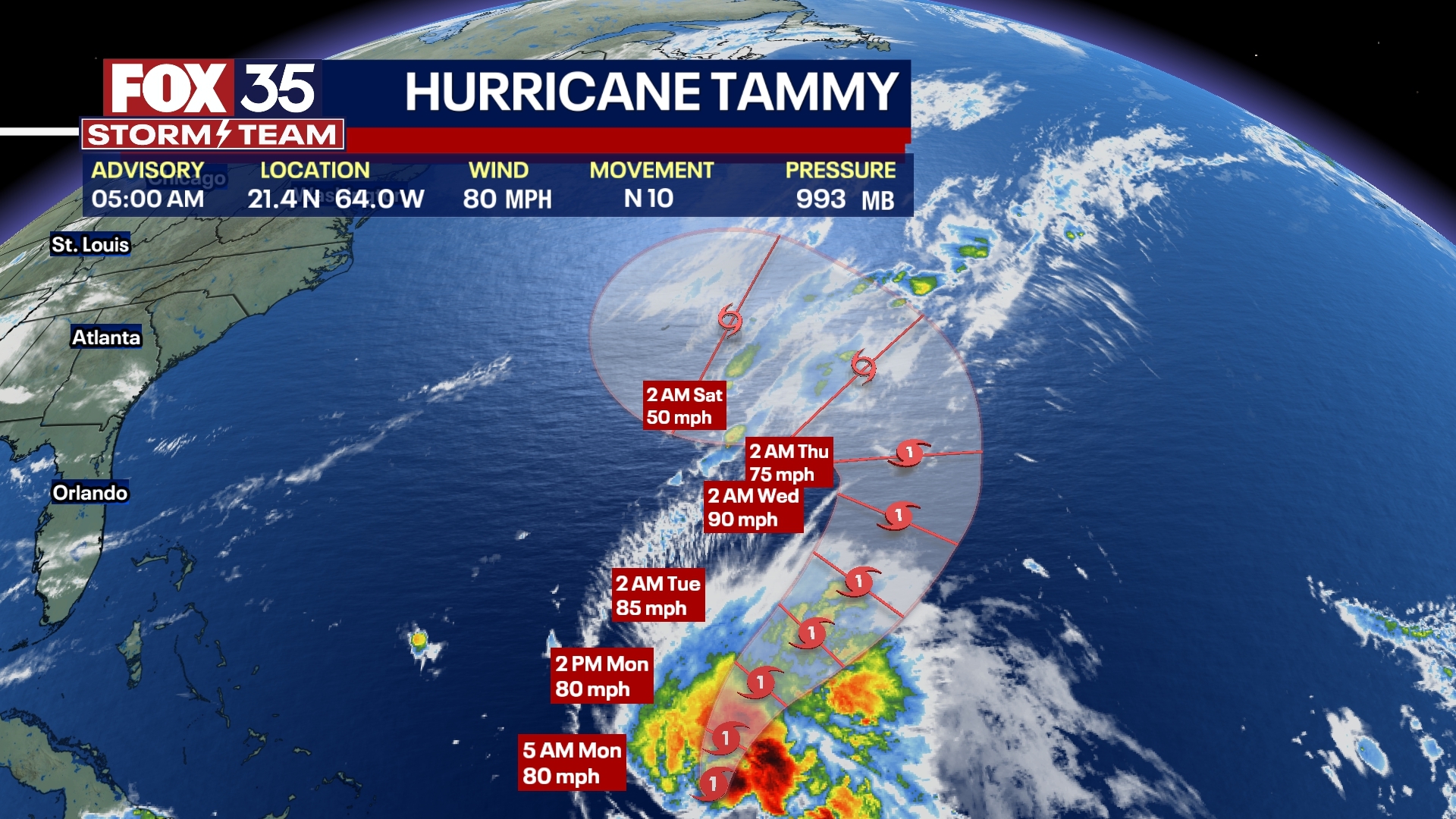 Tracking the Tropics: October 23, 2023