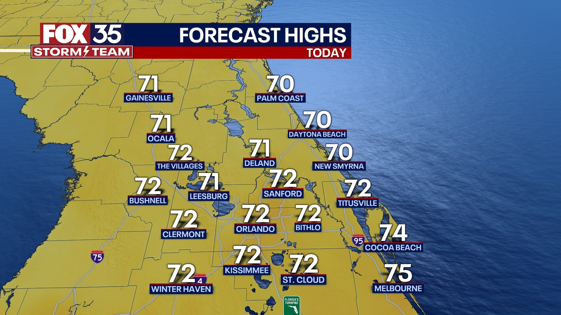 Orlando Weather Forecast: October 17, 2023