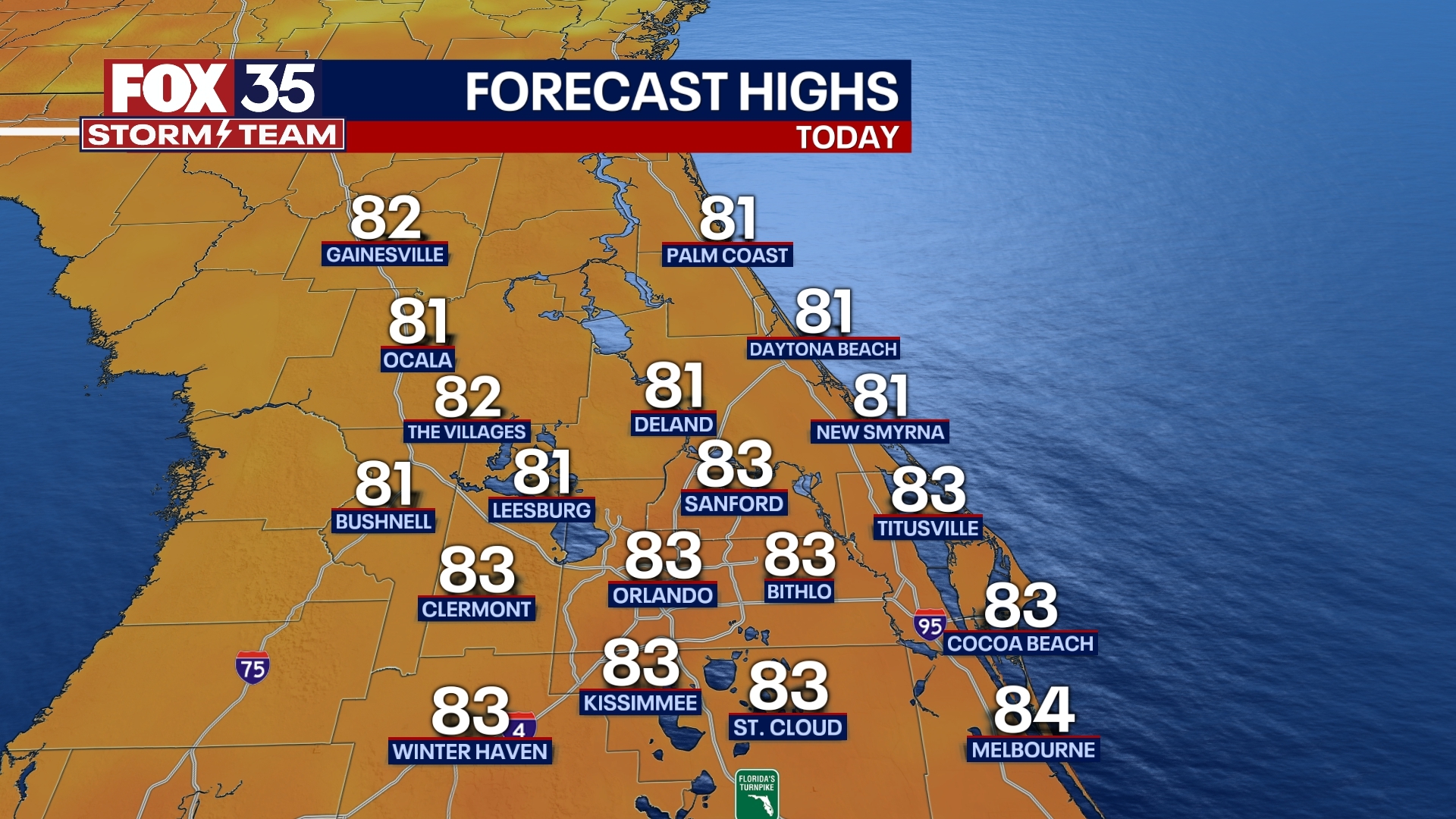 Orlando Weather Forecast: October 20, 2023