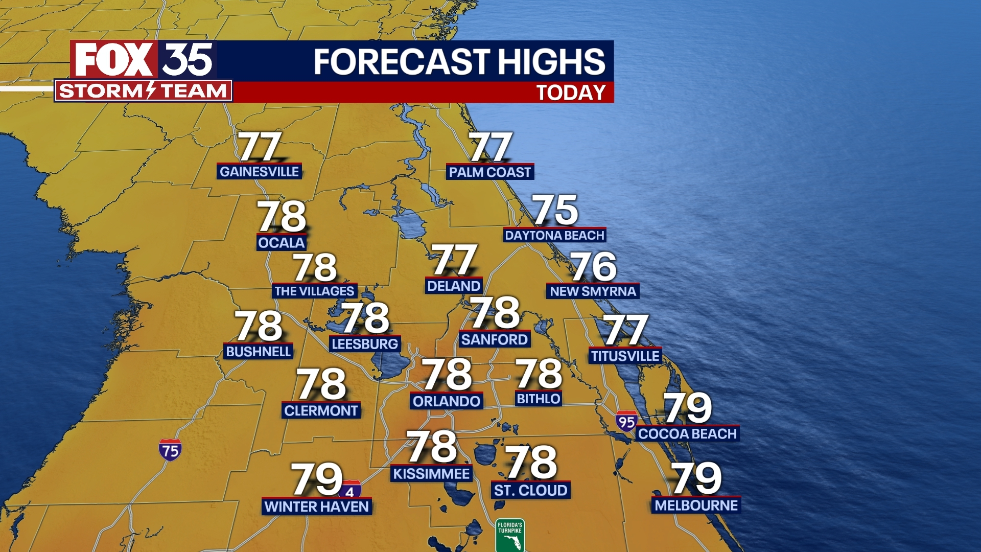 Orlando Weather Forecast: October 18, 2023