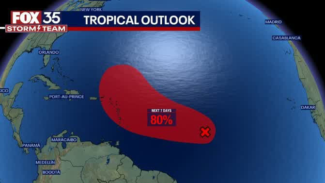 Tropical depression likely to form soon