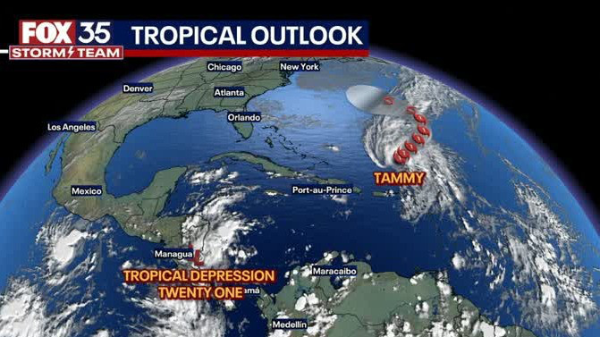 Tracking the Tropics: Oct. 23, 2023
