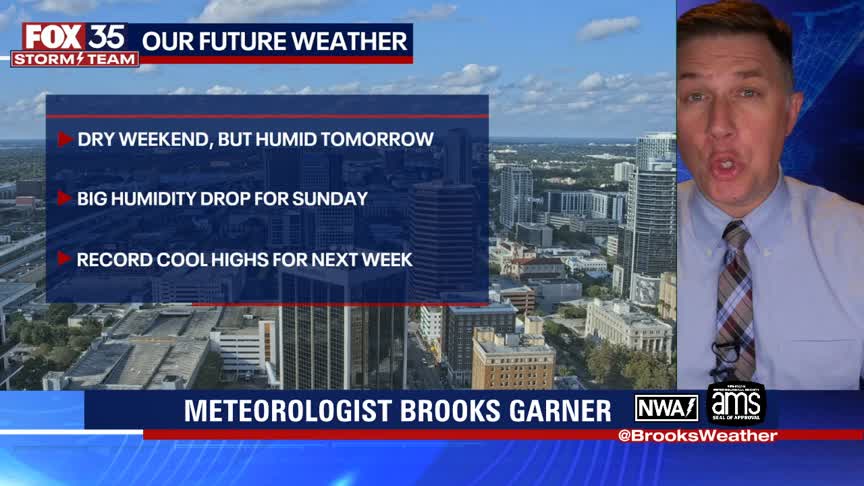 Orlando Forecast: October 13, 2023