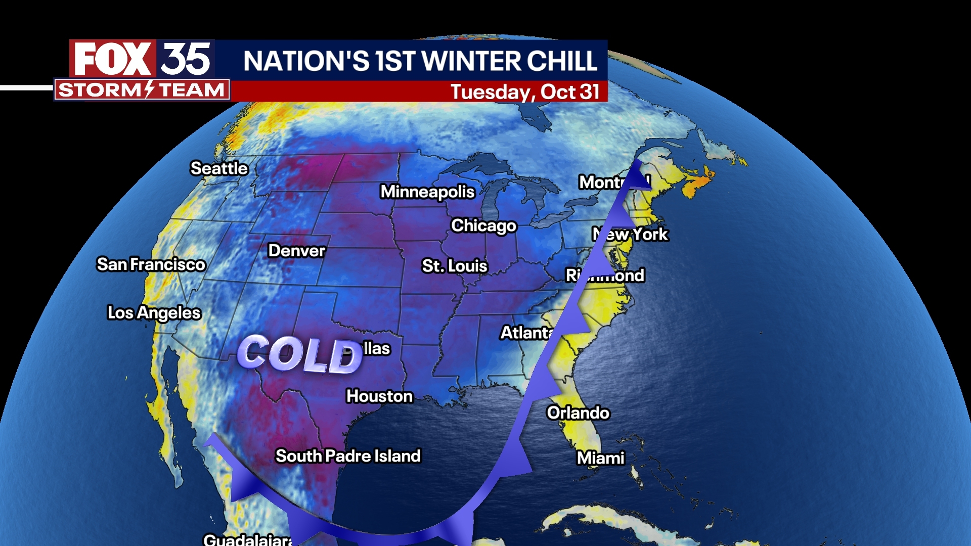 Orlando Weather Forecast: Will arctic blast hit Florida?