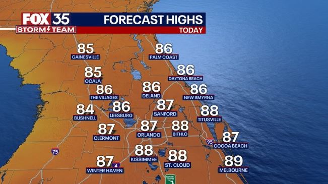 Orlando Weather Forecast: October 14, 2023