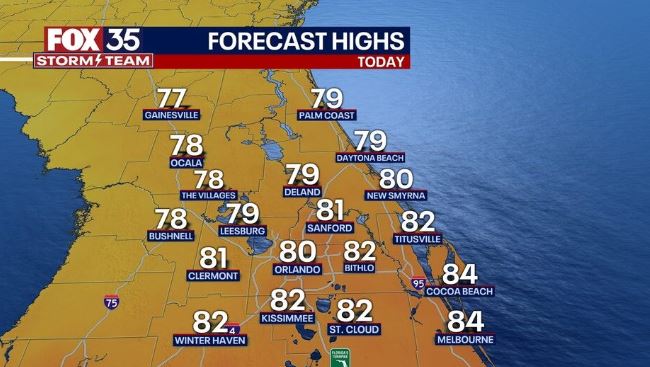 Orlando Weather Forecast: October 15, 2023