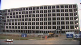 Officials trying to determine cause of sinking Silver Line parking garage under construction