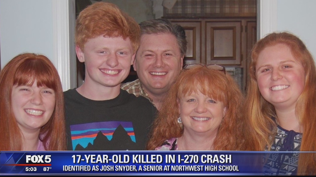 Northwest High School student killed in I-270 crash