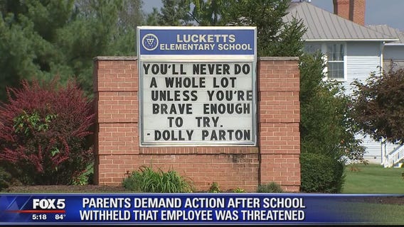 Loudoun County parents demand disciplinary action after info about alleged threat against school employee withheld
