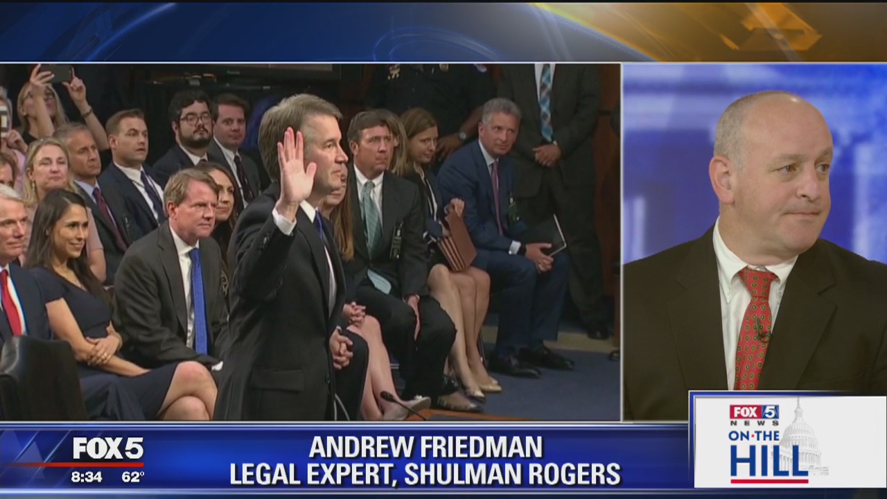 Fox 5 News on the Hill: Latest as Kavanaugh accuser will testify before Senate, and what can happen going forward