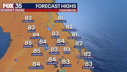 Orlando Weather Forecast: Oct.25, 2023